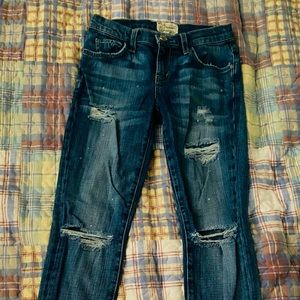 current/elliott ripped jeans